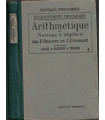 Arithmétique et notions d'algèbre, classes de 4e et 3e, Brachet et Dumarqué, 1939 - manuels mathématiques,
