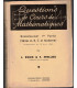 Questions de cours de mathématiques, bac 1ère partie, programmes 18 avril 1947, Roux et Miellou, 1960 - manuels mathématiques