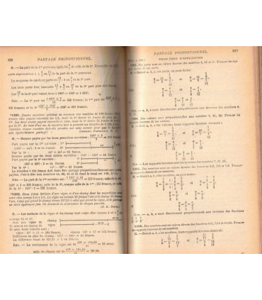 Livre du maître 1924 Arithmétique, exercices problèmes Brevet élémentaire, Lemoine -, primaire, manuels mathématiques