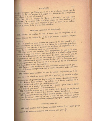 Algèbre 1921, classes 1ère, 2e 3e années, primaire supérieur, Carlo Bourlet, Desbrosses - manuels mathématiques,
