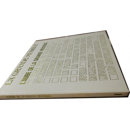 L'aube de la grande musique, N°1 La grande musique, Mondadori, 1984 - musiciens, musique, encyclopédie