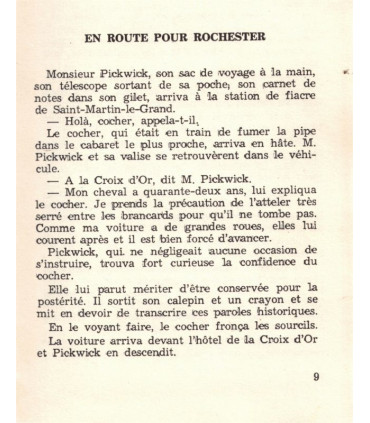 Les aventures de Monsieur Pickwick, Charles Dickens, 1983 - Angleterre XIXe s., littérature jeunesse,