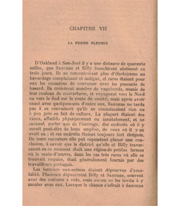 La vallée de la lune, Jack London, 1928 - Amérique 1920, roman d'aventures, reliure cuir et reflet soie