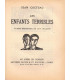 Les chansons de Bilitis, Contes choisis, Pierre Louÿs - Les enfants terribles, Jean Cocteau -, érotique, Le livre de demain,