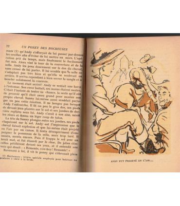 Un poney des Rocheuses, Henry Larom, 1952 - Far West, cow-boys, western, aventures jeunesse,