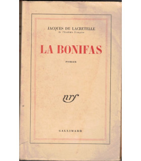 La Bonifas, Jacques de Lacretelle, 1947 - roman, guerre 1914-1918