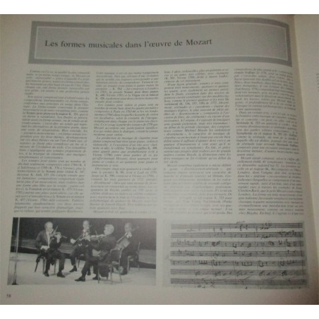 Splendeur du classicisme, Haydn et Mozart, N°3 La grande musique, Mondadori, 1983 - musiciens, musique, encyclopédie