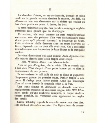 Ces étranges Whiteley, Marie-Thérèse Labat, 1971 - manoir anglais, roman  d'amour, mystère,