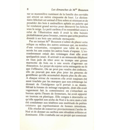 Les dimanches de Mademoiselle Beaunon, Jacques Laurent, 1982 -