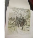 Types et uniformes de l'Armée française, le Panorama, Edouard Detaille, 1890 - uniformes militaires, gravures,