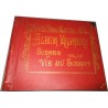 Album militaire, scènes de la vie du soldat, 1890 - uniformes militaires, armée, gravures,
