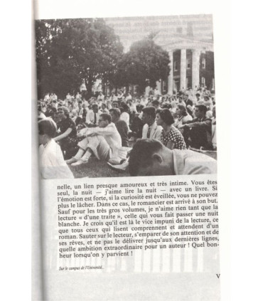 L'étudiant étranger, Philippe Labro, 1987 - rêve d'Amérique, université américaine, jeunesse américaine 1950, Etats-Unis,