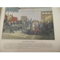 Album militaire, scènes de la vie du soldat, 1890 - uniformes militaires, armée, gravures,