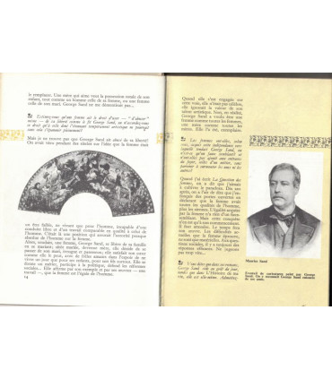 Le plus grand amour de George Sand, Maurice Toesca, 1965  - littérature XIXe siècle, biographie George Sand,, Club de la Femme,