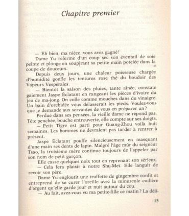 Le baiser du dragon, Ysabelle Lacamp, 1987 - Chine Moyen Age, roman historique,