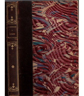 Le sang nouveau, André Lichtenberger, 1914 -, Brésil,  belle reliure en cuir,