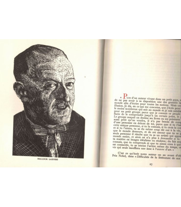 Station atomique, Halldor Laxness, 1972 - , Islande, écrivain islandais, Collection des Prix Nobel de Littérature -