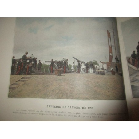 Album militaire, scènes de la vie du soldat, 1890 - uniformes militaires, armée, gravures,