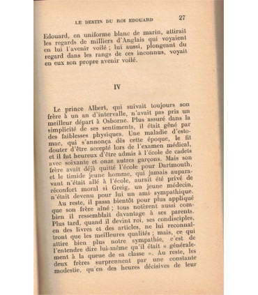 Le destin du roi Edouard, Emile Ludwig, 1946 -, monarchie britannique, Angleterre, Edouard VIII, roman historique,