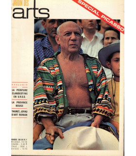 Picasso numéro spécial, peinture clandestine U.R.S.S., poupées, - Le Jardin des arts n°200 juil 1971 -, Russie,