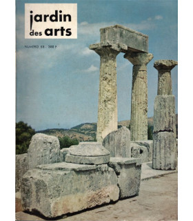 Art japonais, temples grecs, Grèce antique, Dmitrienko peinture abstraite,   - Le Jardin des arts n°16 février 1956 -,