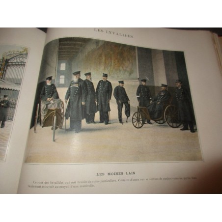 Album militaire, scènes de la vie du soldat, 1890 - uniformes militaires, armée, gravures,