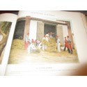 Album militaire, scènes de la vie du soldat, 1890 - uniformes militaires, armée, gravures,