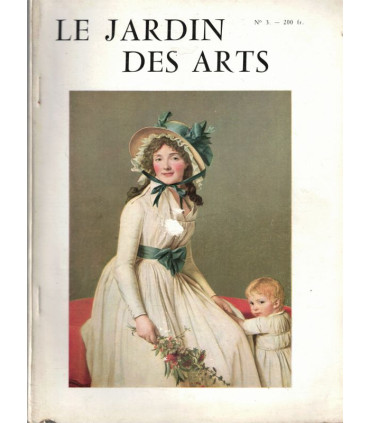 Orfèvrerie Portugal, fourrures, peintres Auvers-sur-Oise, oiseaux, peintre David,  - Le Jardin des arts n°3 jan 1955 -,