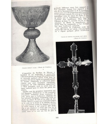 Orfèvrerie Portugal, fourrures, peintres Auvers-sur-Oise, oiseaux, peintre David,  - Le Jardin des arts n°3 jan 1955 -,