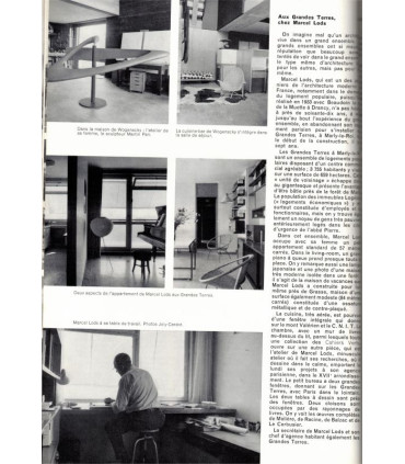 Peinture anglaise, horloges, joailliers, Bordeaux, maisons d'architectes XXe s,  - Jardin des arts n°144 nov 1966 -,