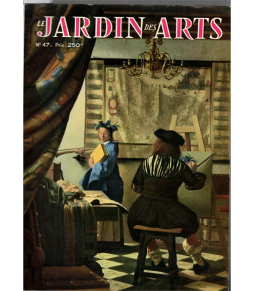 Peintres Provence, Vermeer, châteaux Normandie, peinture Moyen Age, , - Le Jardin des arts n°47 sep 1958 -,