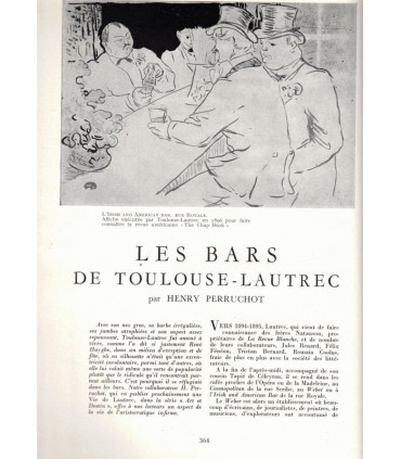 Hubert Robert peintre, Toulouse-Lautrec, Bernard Buffet, Georges Rouault, tapisseries, - Le Jardin des arts n°42 avril 1958,