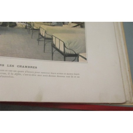 Album militaire, scènes de la vie du soldat, 1890 - uniformes militaires, armée, gravures,