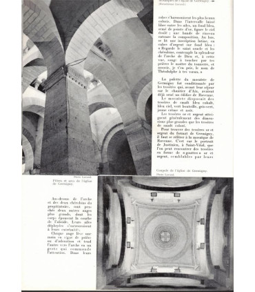 Indes fêtes et jeux XVIIe s, Nativité selon Saint Luc, Ispahan Iran, peintre Raphaël, cubisme, - Le Jardin des arts n°38 1957,