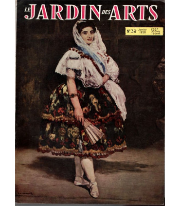Fresques préhistoriques Sahara, peintre mexicain Diego Rivera, Palais de l'Elysée,  - Le Jardin des arts n°39 jan 1958,