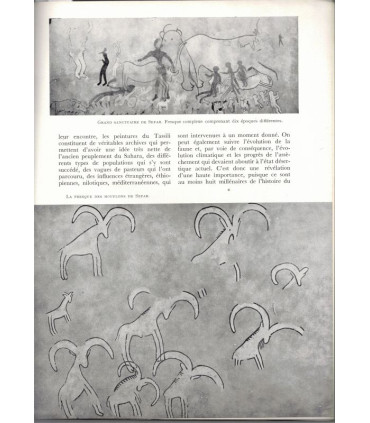 Fresques préhistoriques Sahara, peintre mexicain Diego Rivera, Palais de l'Elysée,  - Le Jardin des arts n°39 jan 1958,