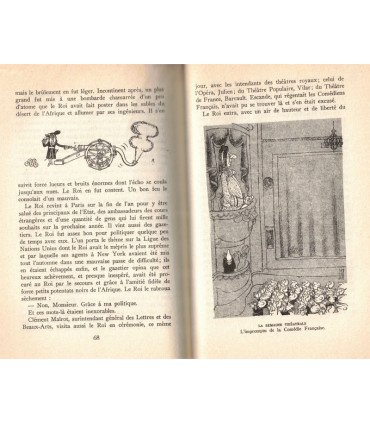 La Cour, chronique du royaume, dessins de Moisan, André Ribaud, 1961 - caricatures politiques, pamphlet politique, De Gaulle,