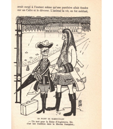 La Cour, chronique du royaume, dessins de Moisan, André Ribaud, 1961 - caricatures politiques, pamphlet politique, De Gaulle,