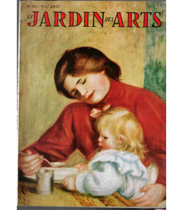 Tapisseries 1958, Renoir, abbayes Catalogne, Watteau , - Jardin des arts n°46 août 1958 -