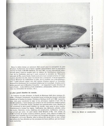 Brasilia Brésil, Soulages, art abstrait, architecte Ledoux Paris, - Jardin des arts n°68 juin 1960 -