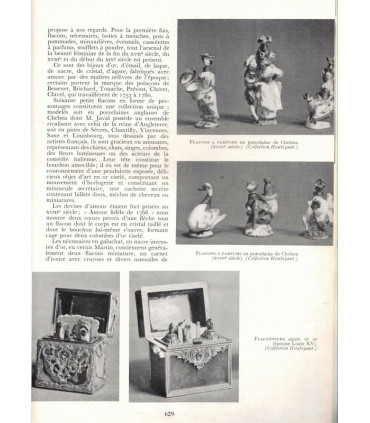 Flacons parfums, Compostelle, Rubens, Jumièges, Picasso, Modigliani, châteaux Normandie, - Jardin des arts n°10 août 1955 -