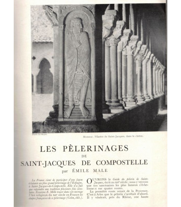 Flacons parfums, Compostelle, Rubens, Jumièges, Picasso, Modigliani, châteaux Normandie, - Jardin des arts n°10 août 1955 -
