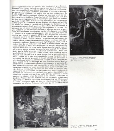 Velasquez, Les Ménines, Les Fileuses, peintres espagnols, peinture XVIIe s, Picasso, - Jardin des arts n°75 fév 1961 -