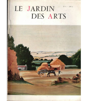 Faïence, Etrusques, peintres italiens XVIe, fauvisme Derain, Papes Avignon, châteaux Brie, - Jardin des arts n°8 juin 1955 -
