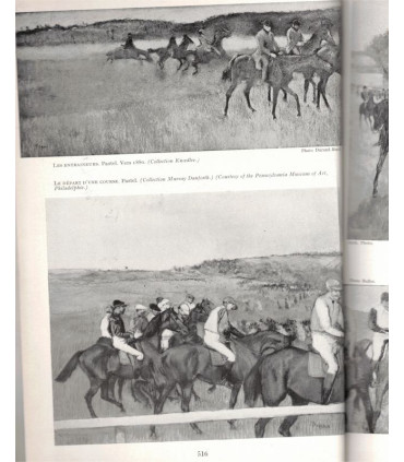 Degas, chevaux, Caravage, peintres italiens, espagnols, Alhambra, faussaires, caravanes 1950, - Jardin des arts n°9 juil 1955 -