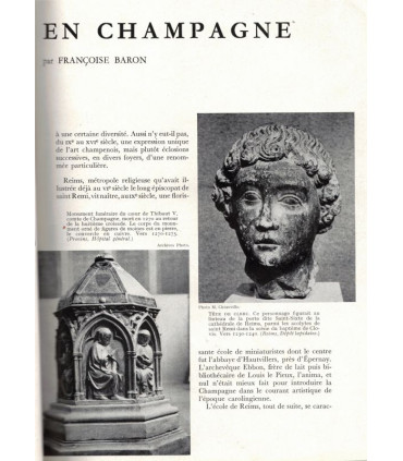 Pêche, art en Champagne, Louis XV,  peintres italiens, Monet, Niedersessmar Allemagne,  , - Jardin des arts n°57 juil 1959