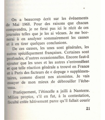 Le noeud gordien, Georges Pompidou, 1974 - Président Pompidou, politique,