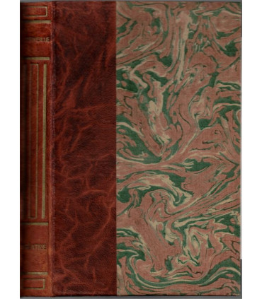 Oeuvres de Corneille, Théâtre, Le Cid, Horace, Cina, Polyeucte,  - théâtre XVIIe s., dos cuir rainures,