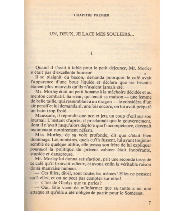 Un, deux, trois, Agatha Christie, 1988 -, enquêtes d'Hercule Poirot, roman policier,