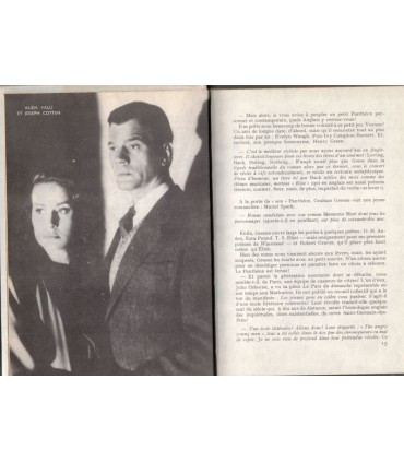 Le troisième homme, suivi de Première désillusion, Graham Greene, 1960 -, cinéma, the Third Man, thriller, Club de la Femme,